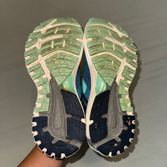 Brooks Adrenaline GTS 18 Blue Women's 9M Running Shoes 1202681B495 - Picture 5 of 10